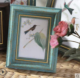 5 Sizes Rectangle Pictures Frames Resin Desk Table Decor Photo Frame with Transparent Organic Glass Wedding Family Photo Frames