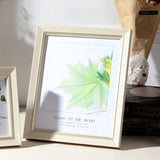 5 Sizes Rectangle Pictures Frames Resin Desk Table Decor Photo Frame with Transparent Organic Glass Wedding Family Photo Frames