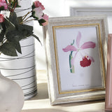 5 Sizes Rectangle Pictures Frames Resin Desk Table Decor Photo Frame with Transparent Organic Glass Wedding Family Photo Frames